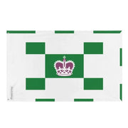 Drapeau charlottetown polyester résistant œillets à gauche