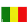 Drapeau châteauroux polyester résistant œillets à gauche