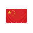 Drapeau de la Chine format S en polyester avec dix œillets