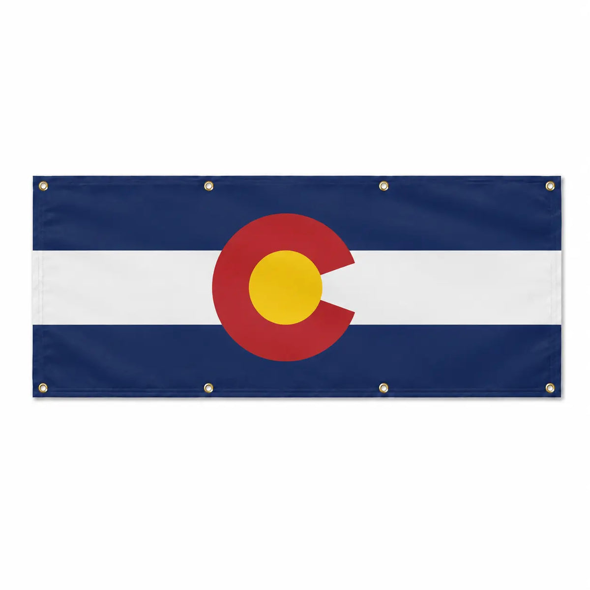 Drapeau colorado polyester résistant aux intempéries