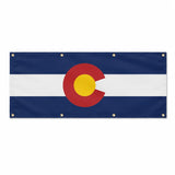 Drapeau colorado polyester résistant aux intempéries
