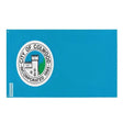 Drapeau colwood polyester résistant avec œillets à gauche