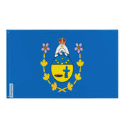 Drapeau commissaire nunavut polyester avec œillets à gauche