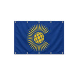 Drapeau du Commonwealth format S en polyester avec dix œillets