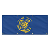 Drapeau commonwealth en polyester résistant aux intempéries