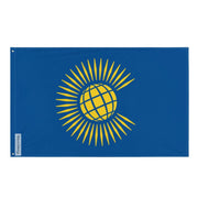 Drapeau commonwealth polyester résistant avec œillets gauche