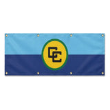 Drapeau communauté caribéenne polyester résistant œillets