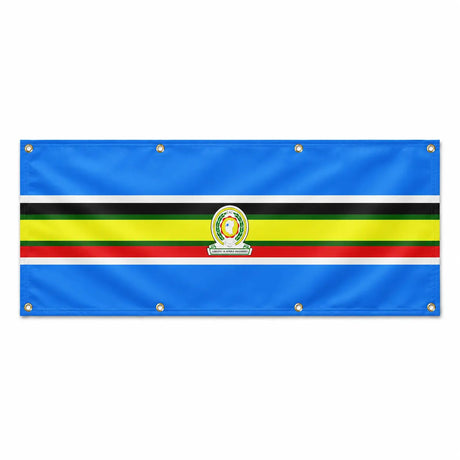 Drapeau communauté d’afrique de l’est polyester résistant
