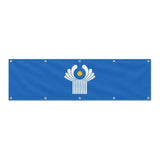Drapeau de la Communauté des États indépendants grand format XL en polyester avec dix œillets