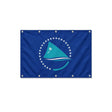 Drapeau de la Communauté du Pacifique format S en polyester avec dix œillets