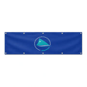 Drapeau de la Communauté du Pacifique grand format XL en polyester avec dix œillets