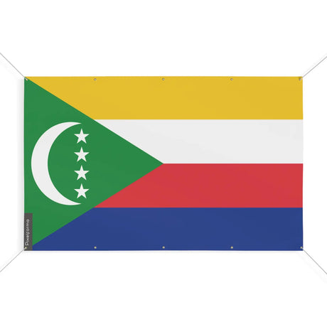 Drapeau comores 10 oeillets en plusieurs tailles (s) - pixelforma