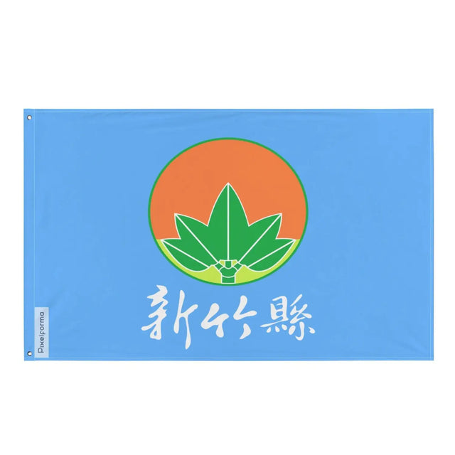 Drapeau comté de hsinchu plusieurs tailles en polyester - pixelforma