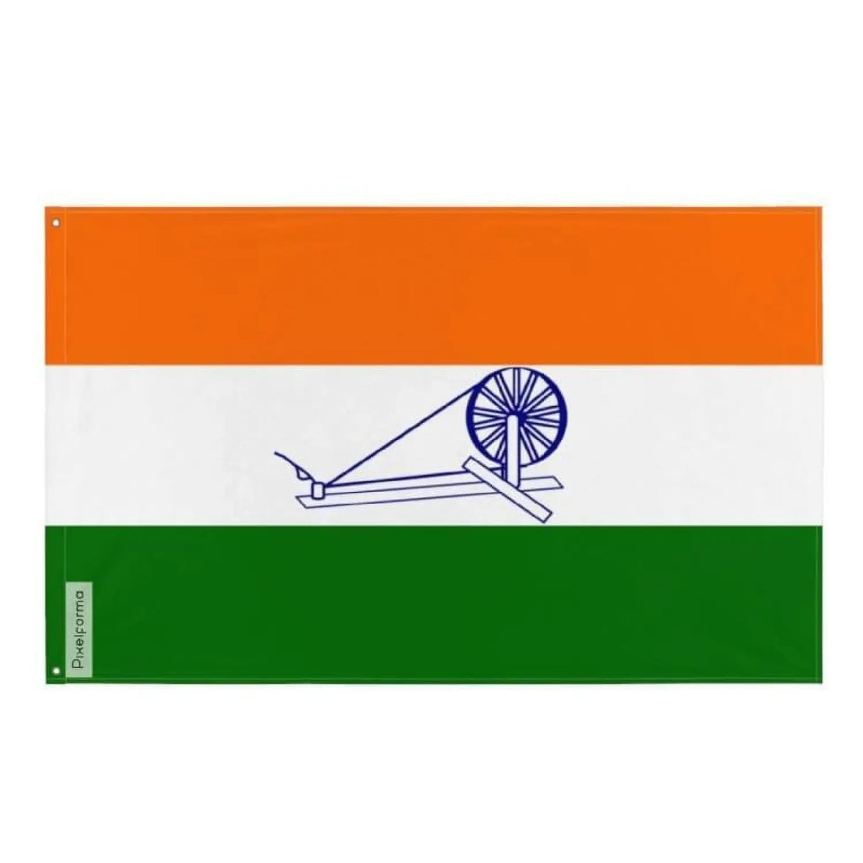 Drapeau congrès national indien en 1931 plusieurs tailles en polyester - pixelforma