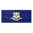 Drapeau connecticut polyester résistant aux intempéries