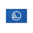Drapeau du Conseil nordique format S en polyester avec dix œillets