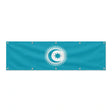 Drapeau du Conseil turcique grand format XL en polyester avec dix œillets
