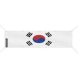 Drapeau corée du sud polyester résistant 10 œillets