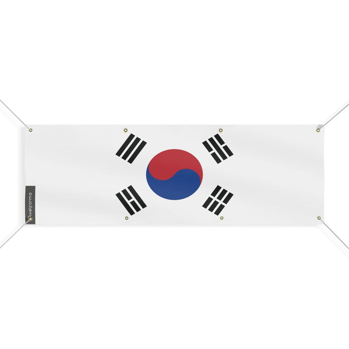 Drapeau corée du sud polyester résistant aux intempéries