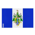 Drapeau corner brook polyester résistant œillets à gauche