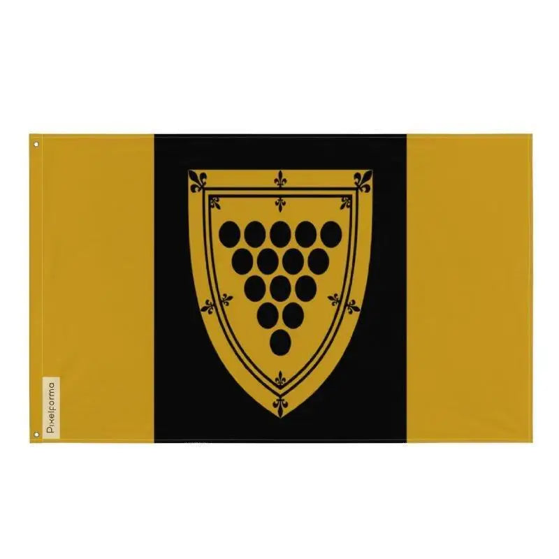 Drapeau cornwall polyester résistant avec œillets à gauche