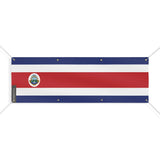 Drapeau costa rica en polyester résistant aux intempéries
