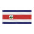 Drapeau costa rica en polyester résistant aux intempéries