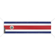 Drapeau costa rica polyester résistant usage extérieur