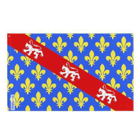 Drapeau Creuse en plusieurs tailles 100 % polyester Imprimer avec Double ourlet - Pixelforma 