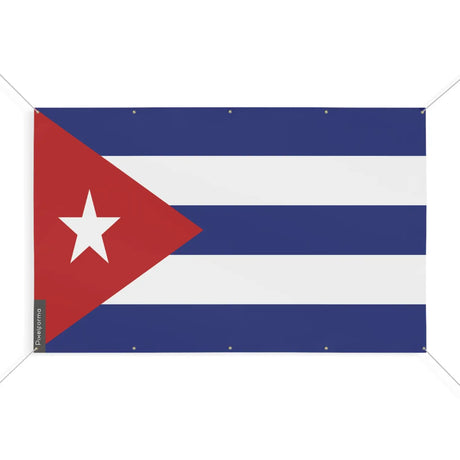 Drapeau cuba 10 oeillets en plusieurs tailles (s) - pixelforma