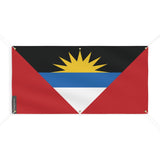 Drapeau d'Antigua-et-Barbuda 6 Oeillets en plusieurs tailles - Pixelforma