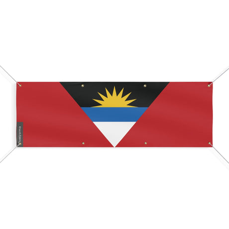 Drapeau d'Antigua-et-Barbuda 8 Oeillets en plusieurs tailles - Pixelforma 