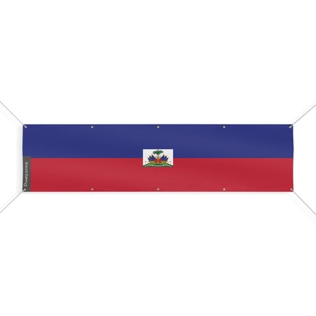 Drapeau d'Haïti 10 Oeillets en plusieurs tailles - Pixelforma