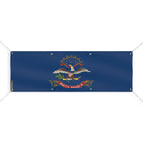Drapeau dakota du nord polyester résistant aux intempéries