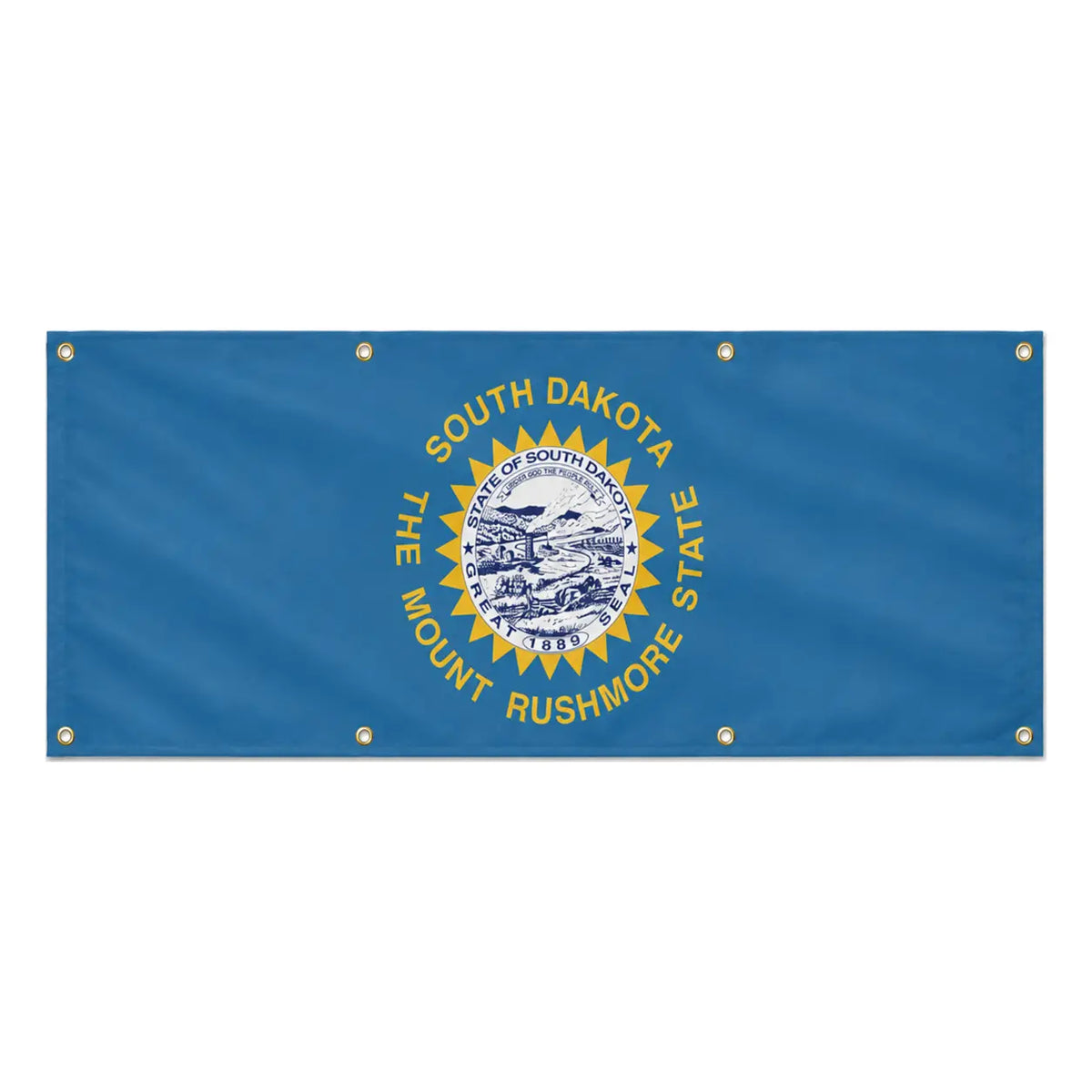 Drapeau dakota du sud polyester résistant aux intempéries