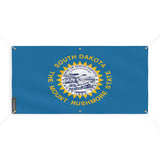 Drapeau dakota du sud polyester résistant aux intempéries