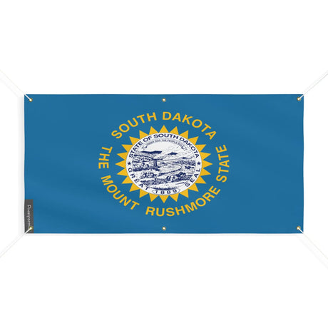 Drapeau dakota du sud polyester résistant aux intempéries