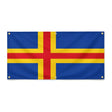 Drapeau åland en polyester résistant aux intempéries