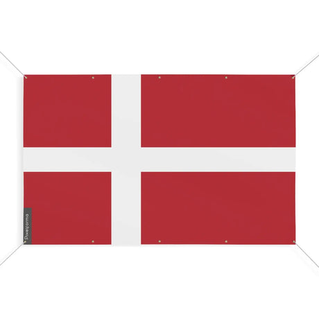 Drapeau danemark 10 oeillets en plusieurs tailles (s) - pixelforma