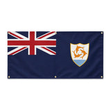 Drapeau anguilla polyester résistant aux intempéries