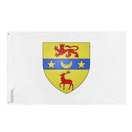 Drapeau danville polyester résistant avec œillets à gauche
