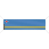 Drapeau d'Aruba 10 Oeillets en Plusieurs Tailles (XL) - Pixelforma 