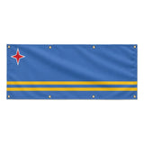 Drapeau aruba polyester résistant aux intempéries extérieur