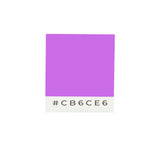 Drapeau de bureau violet clair polyester socle acier inoxydable