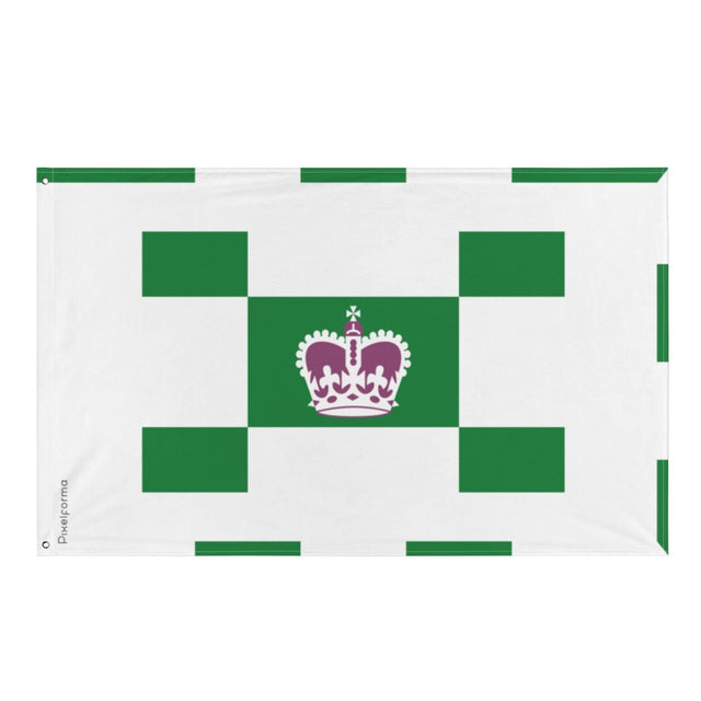 Drapeau de Charlottetown en plusieurs tailles 100 % polyester Imprimer avec Double ourlet - Pixelforma 