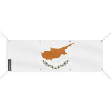 Drapeau de Chypre 8 Oeillets en Plusieurs Tailles (L) - Pixelforma 