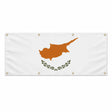 Drapeau chypre polyester résistant aux intempéries