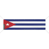 Drapeau de Cuba 10 Oeillets en Plusieurs Tailles (XL) - Pixelforma 