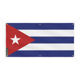 Drapeau de Cuba 6 Oeillets en Plusieurs Tailles (M) - Pixelforma 