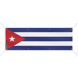 Drapeau de Cuba 8 Oeillets en plusieurs tailles - Pixelforma 